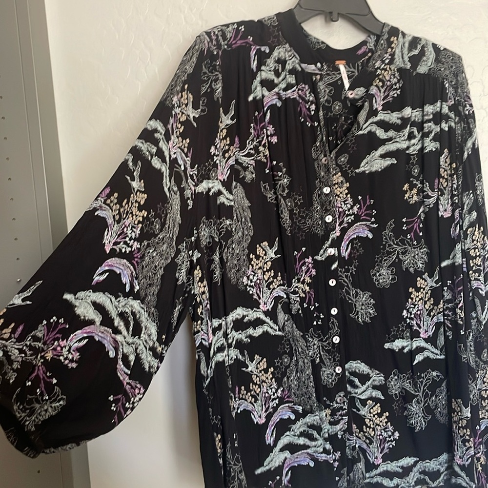 Free People Button-Up Tunic - image 1